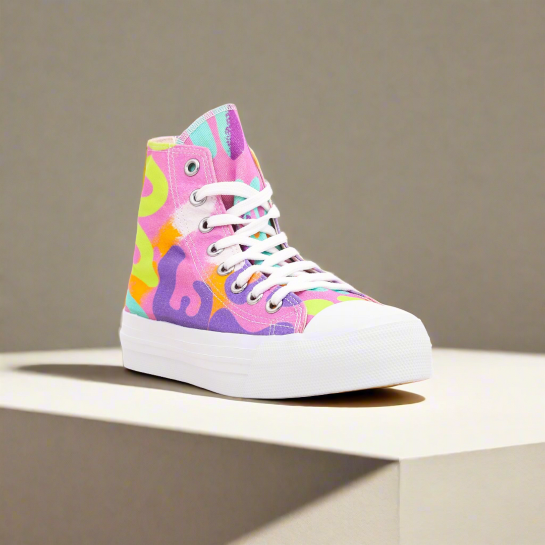 Multy Printed High Ankle Sneaker AT7192