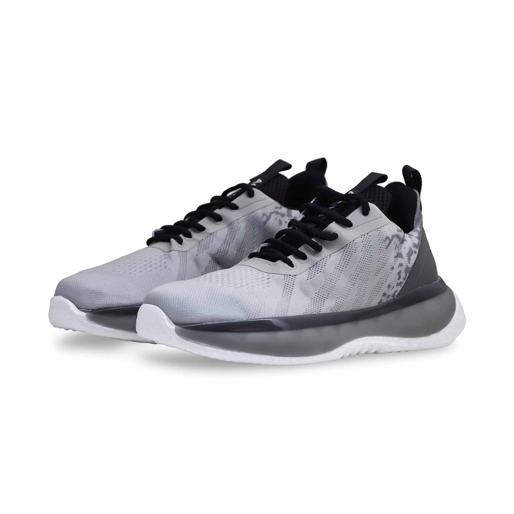 Grey Ladies Casual Sneaker AT7345