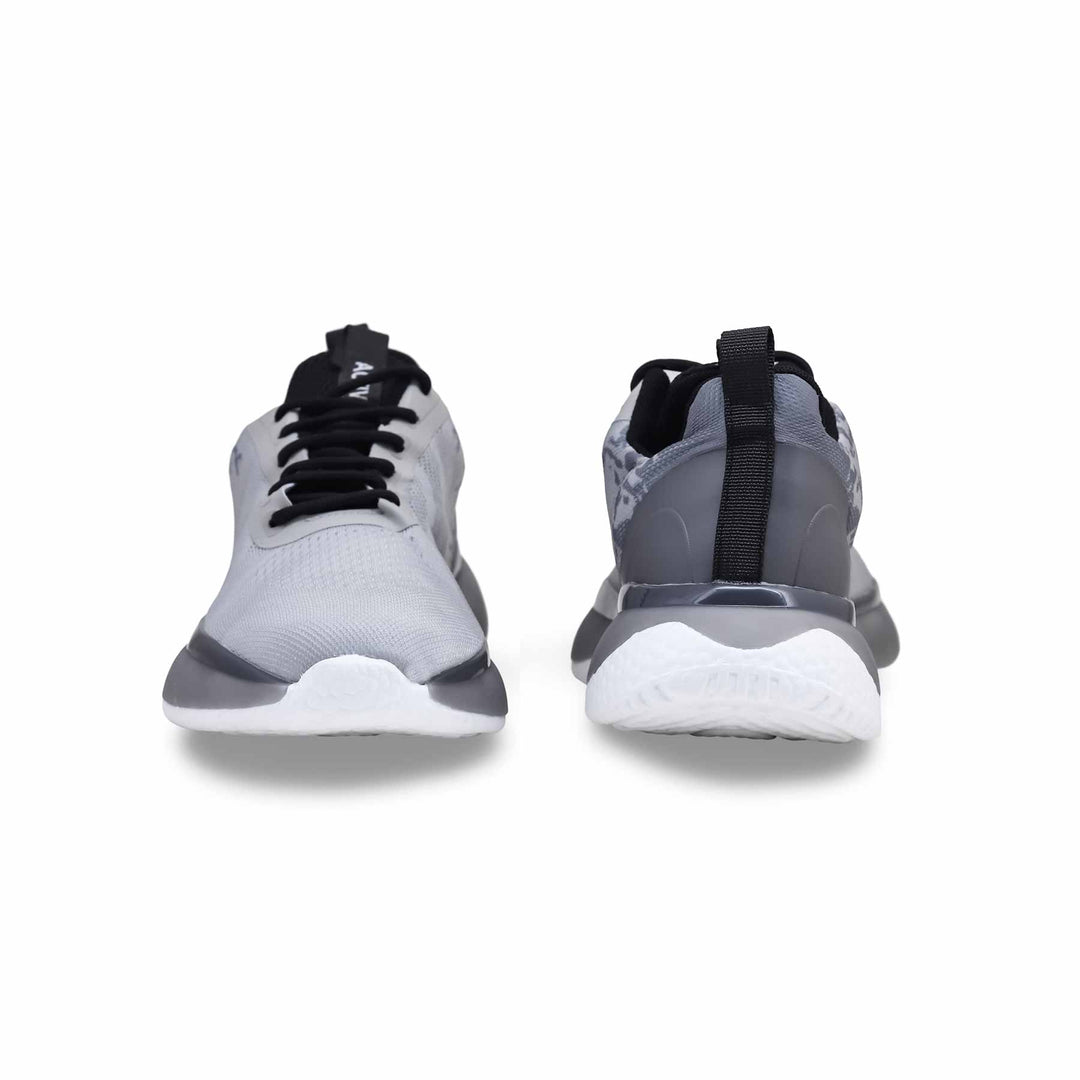 Grey Ladies Casual Sneaker AT7345