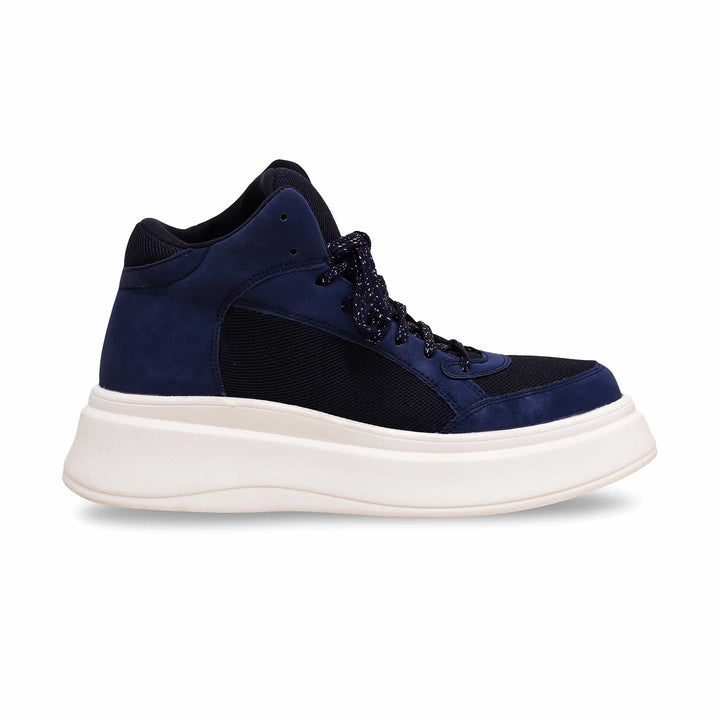 Navy Casual Sneaker For Women AT7360