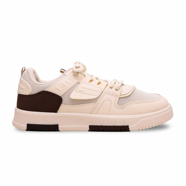 Cream Women Casual Sneaker AT7391