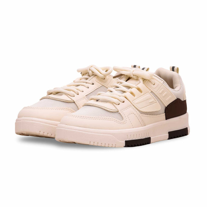 Cream Women Casual Sneaker AT7391