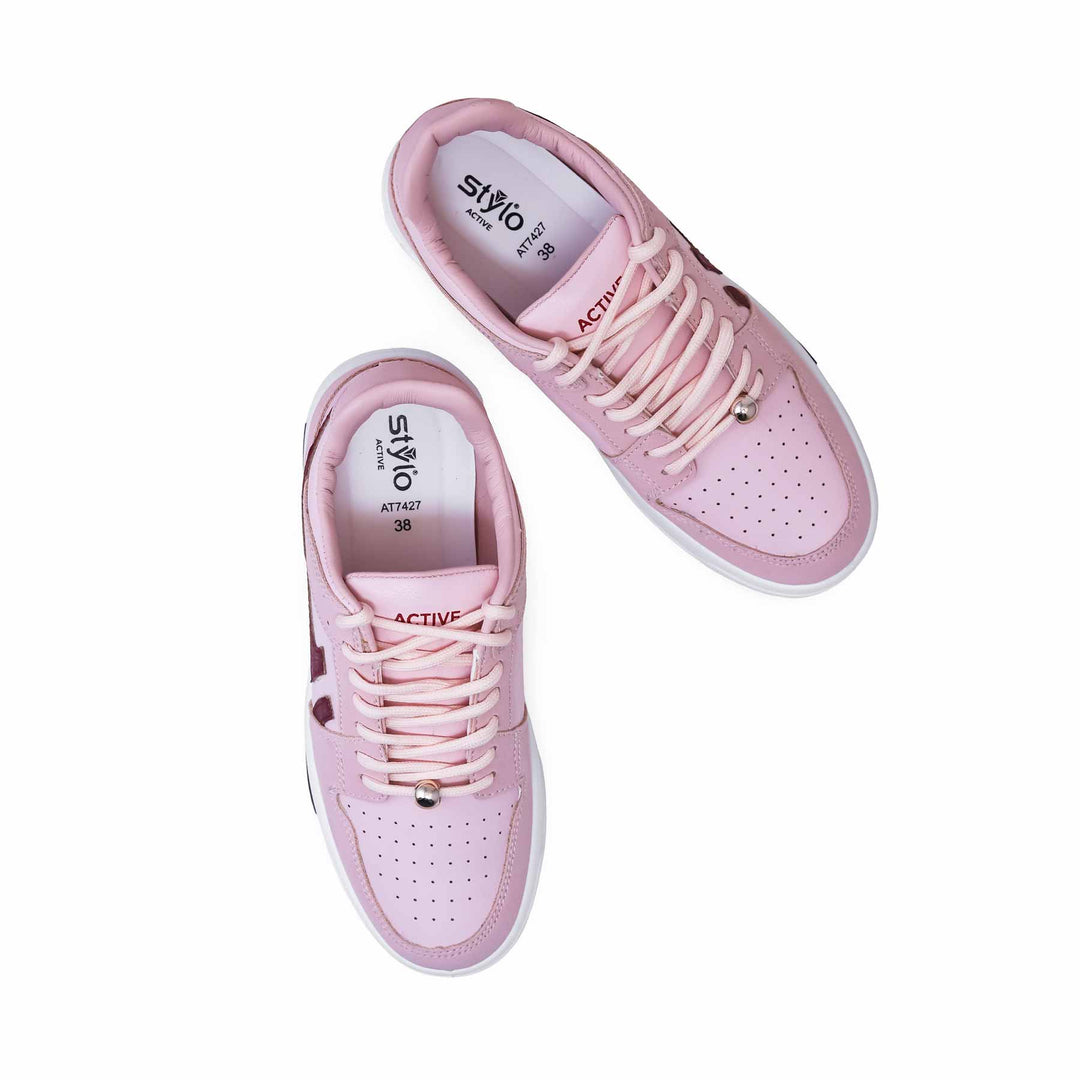 Pink Athleisure Women Sneaker AT7427