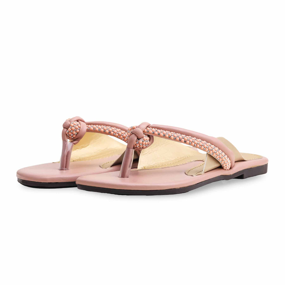 Peach Casual Chappal CL1896