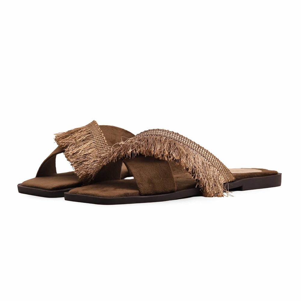 Brown Casual Slipper CL2016