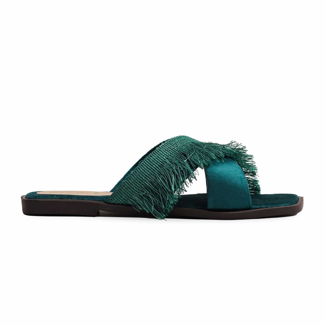 Green Casual Slipper CL2016