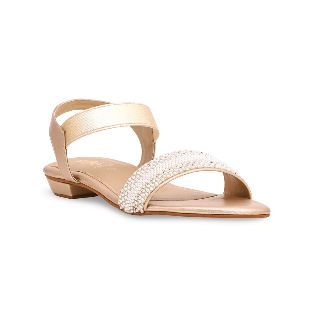 Golden Fancy Sandal FN5795