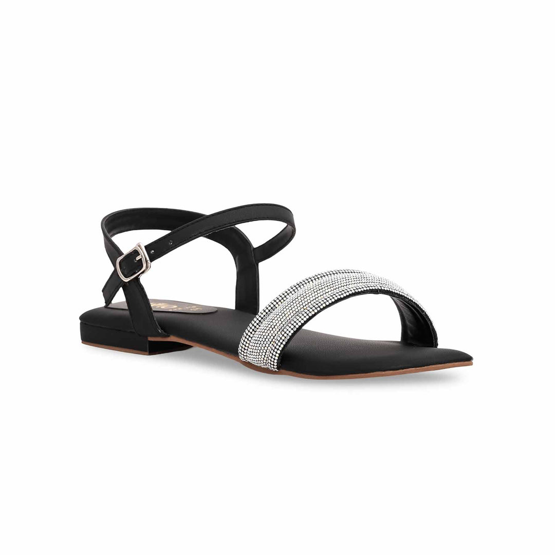 Black Fancy Sandal FN5798