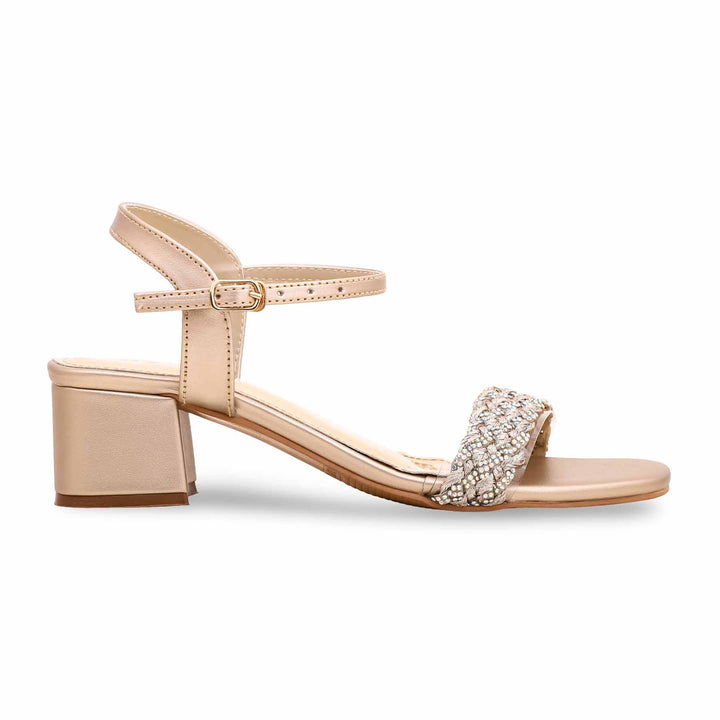 Golden Fancy Sandal FN5829