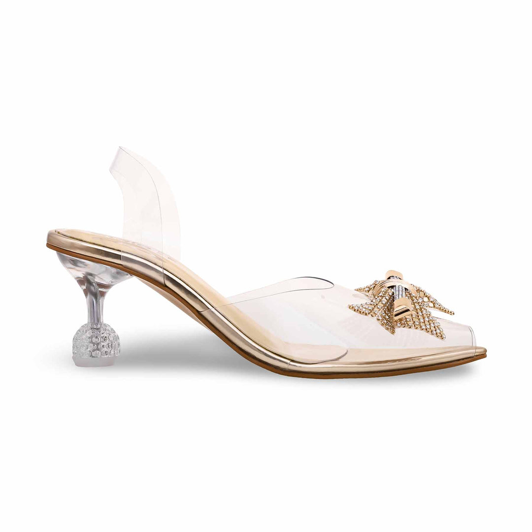 Golden Fancy Sandal FN5876