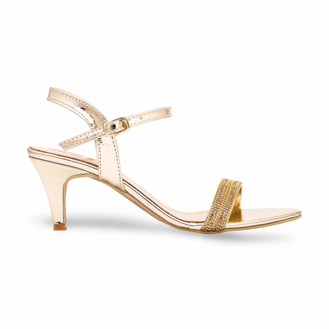 Golden Fancy Sandal FN5888