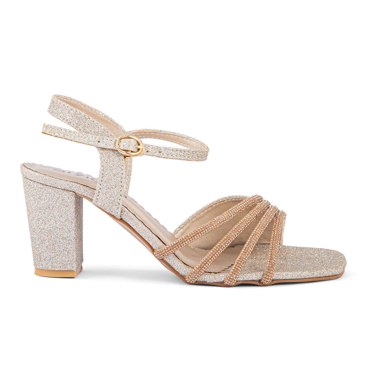 Golden Fancy Sandal FN5900