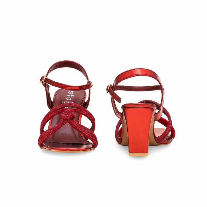 Red Fancy Sandal FN5901