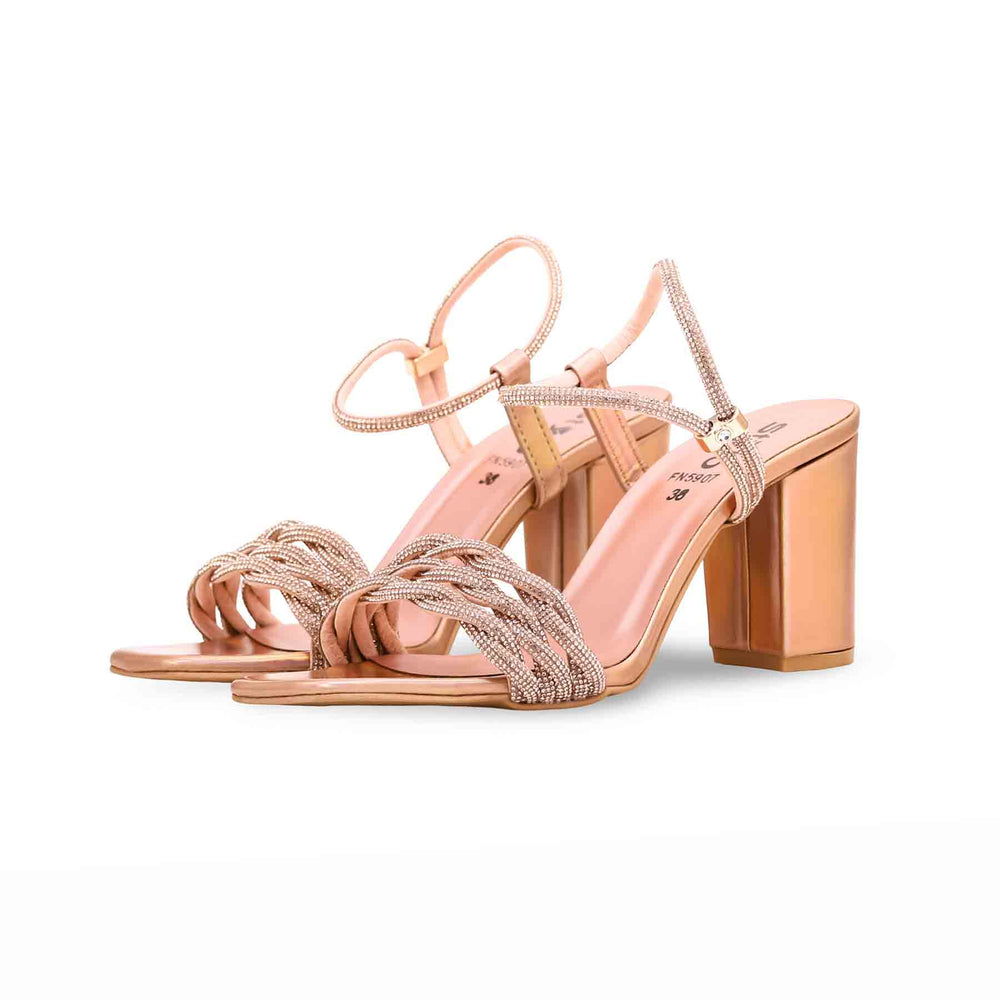 Peach Fancy Sandal FN5907