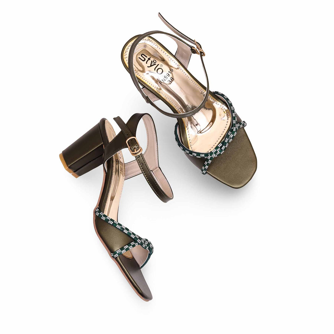 Olive Fancy Sandal FN5919