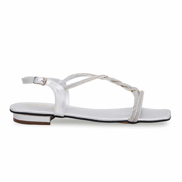 Silver Fancy Sandal FN5921