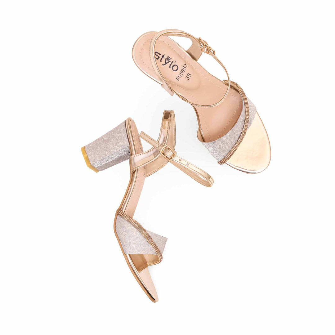 Golden Fancy Sandal FN5967