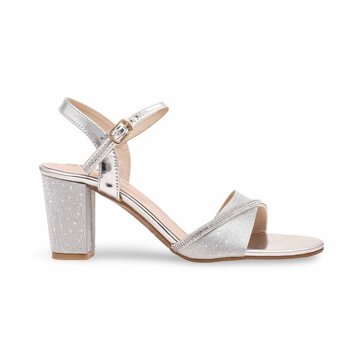 Silver Fancy Sandal FN5967