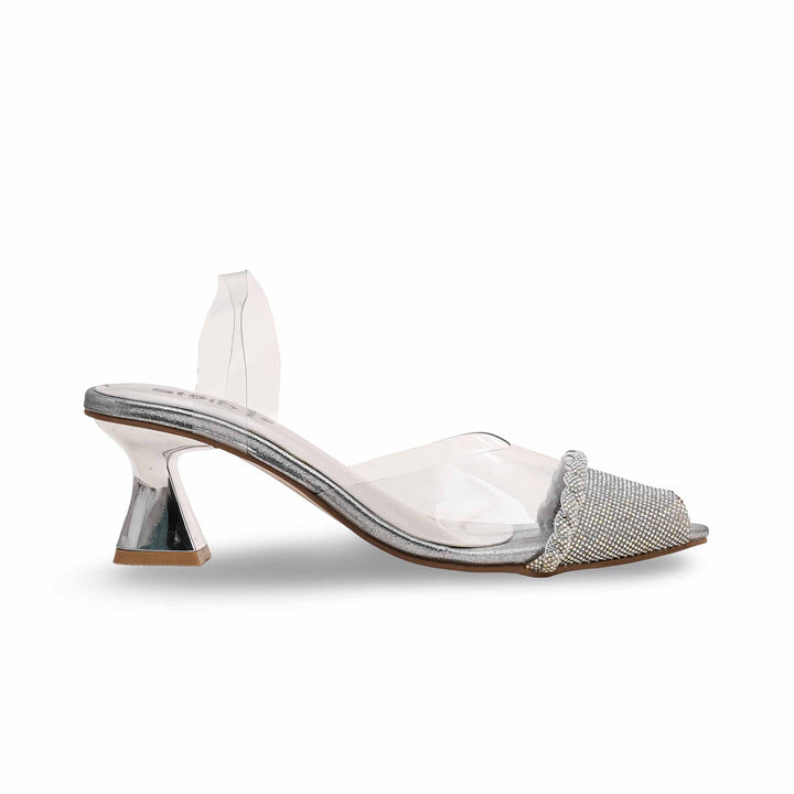 Silver Fancy Sandal FN5969