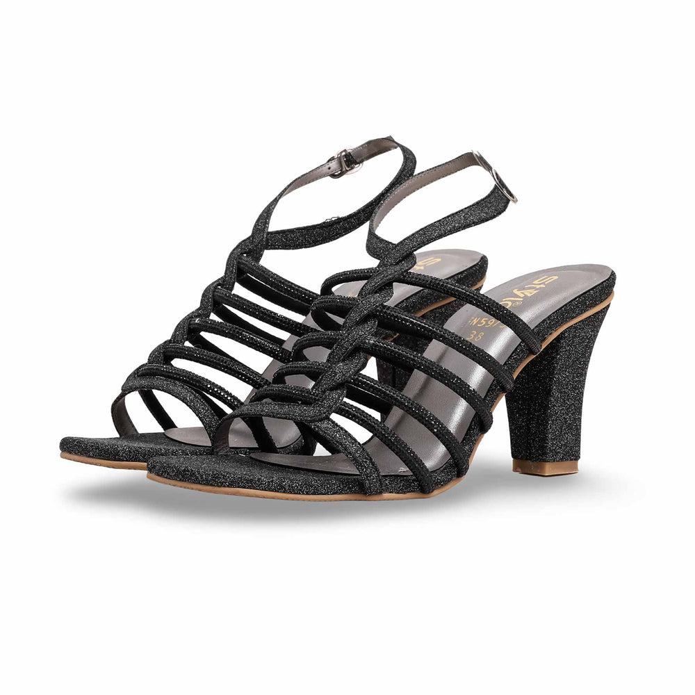 Black Fancy Sandal FN5975