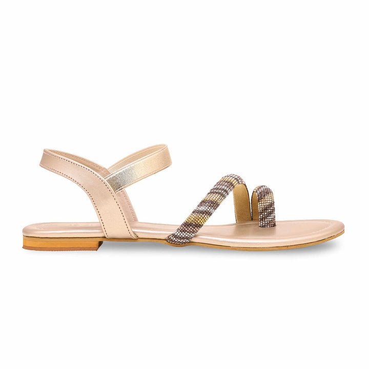 Golden Fancy Sandal FN6000