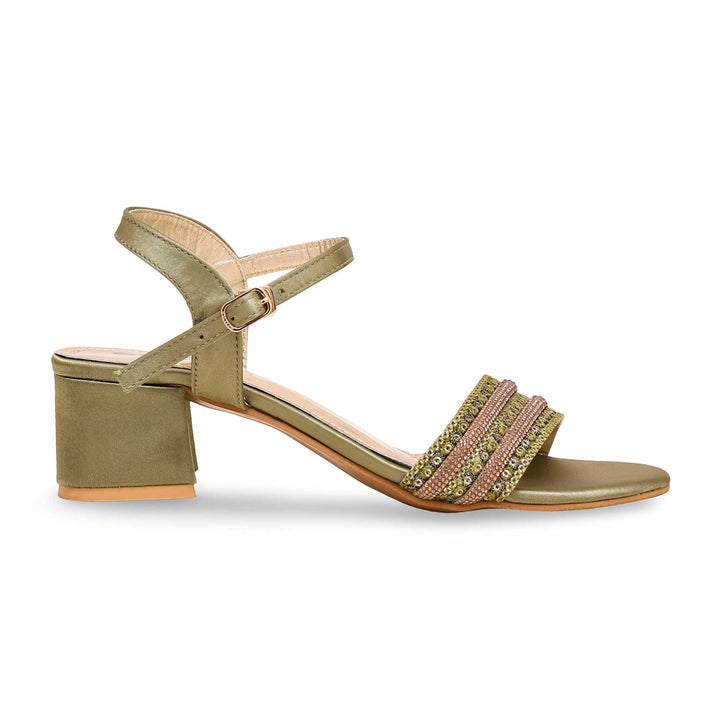 Olive Fancy Sandal FN6013