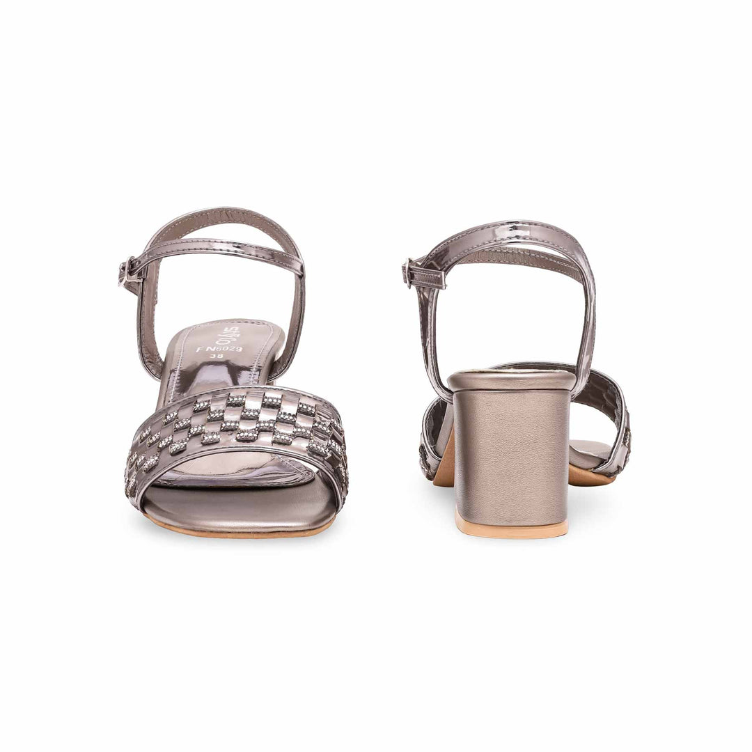 Grey Fancy Sandal FN6029