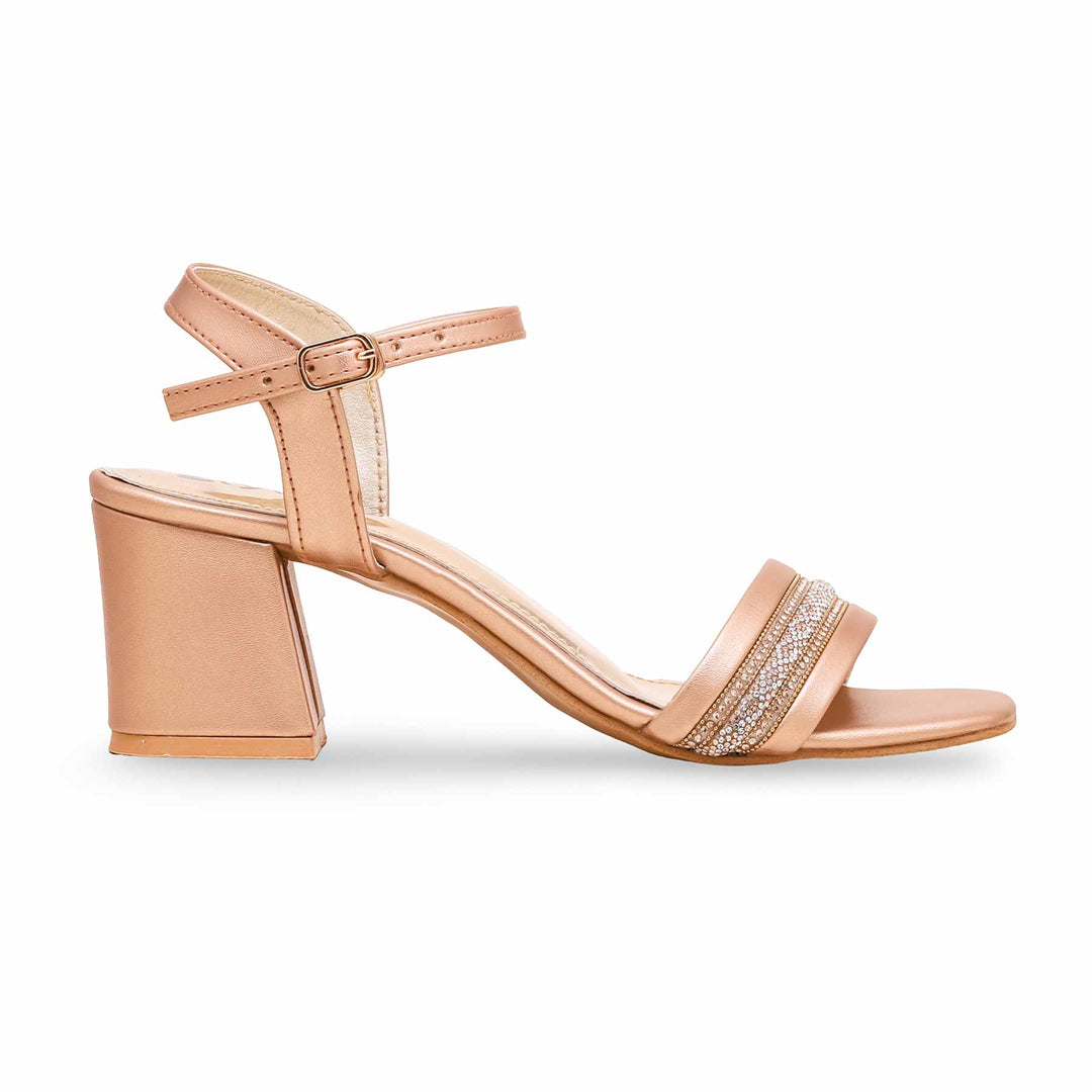 Peach Fancy Sandal FN6048