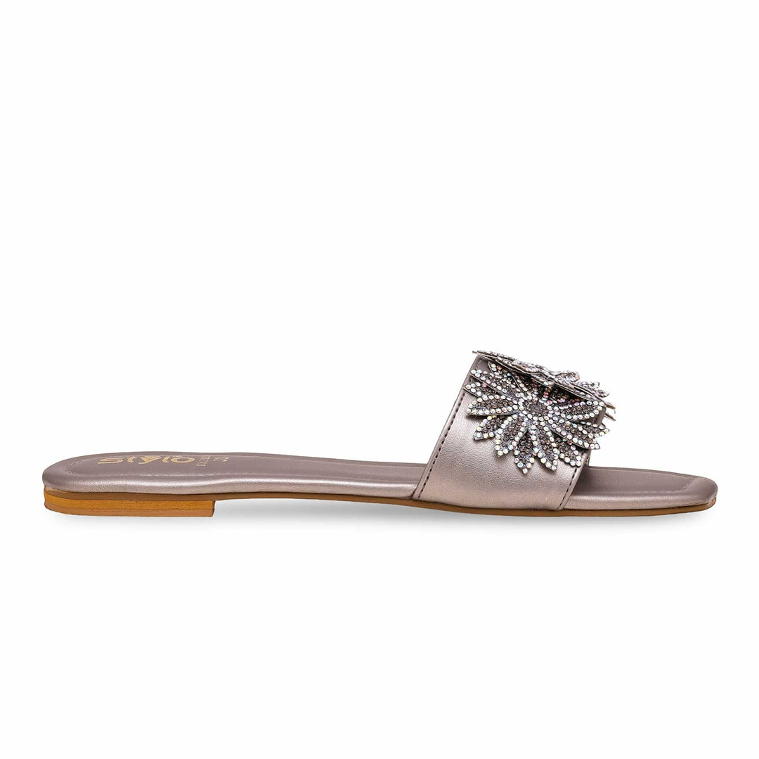 Grey Fancy Slipper FN7821