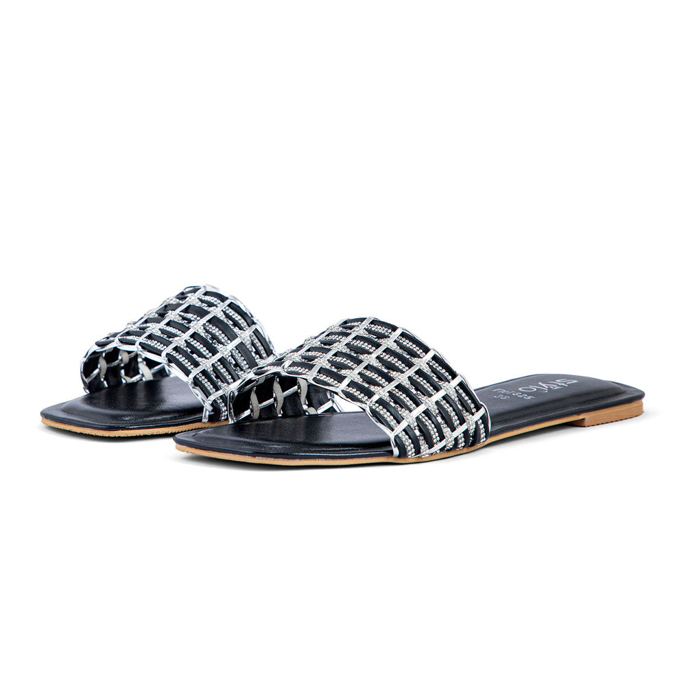 Black Fancy Slipper FN7825