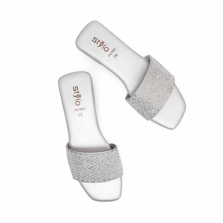 Silver Fancy Slipper FN7862