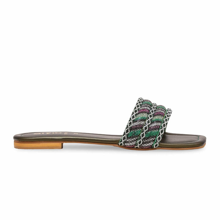 Olive Fancy Slipper FN7892