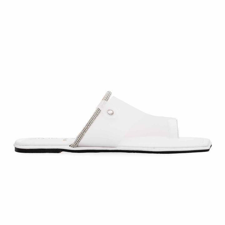 White Formal Chappal FR0510