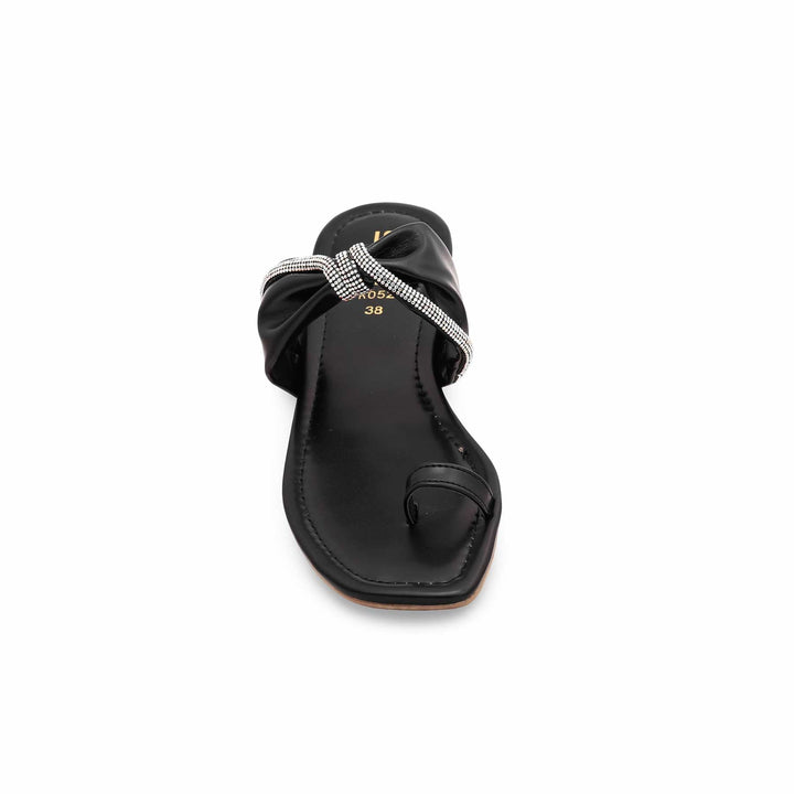 Black Formal Chappal FR0528