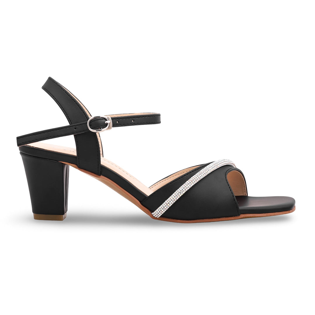 Black Formal Sandal FR5225