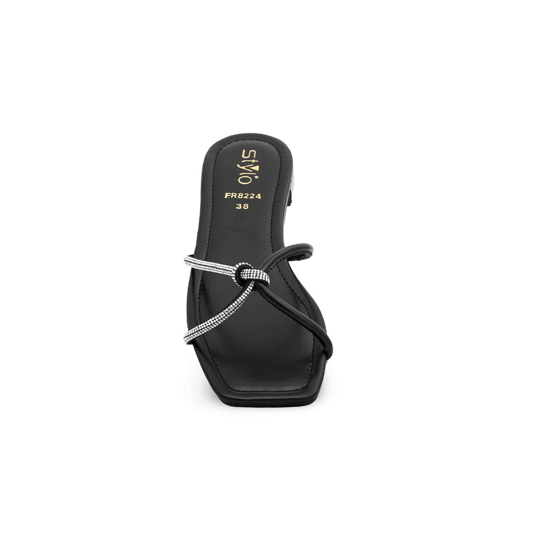 Black Formal Slipper FR8224