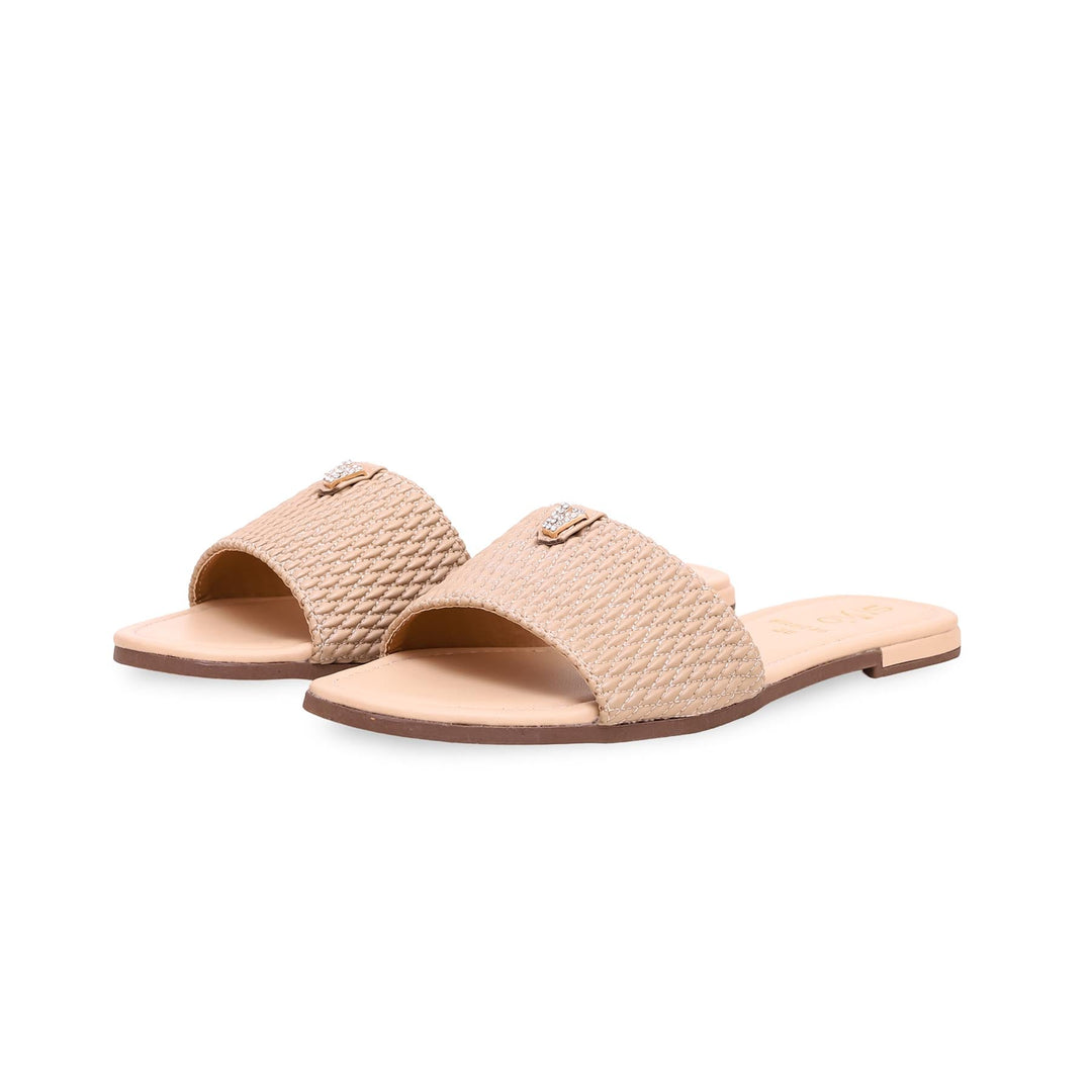 Beige Formal Slipper FR8243