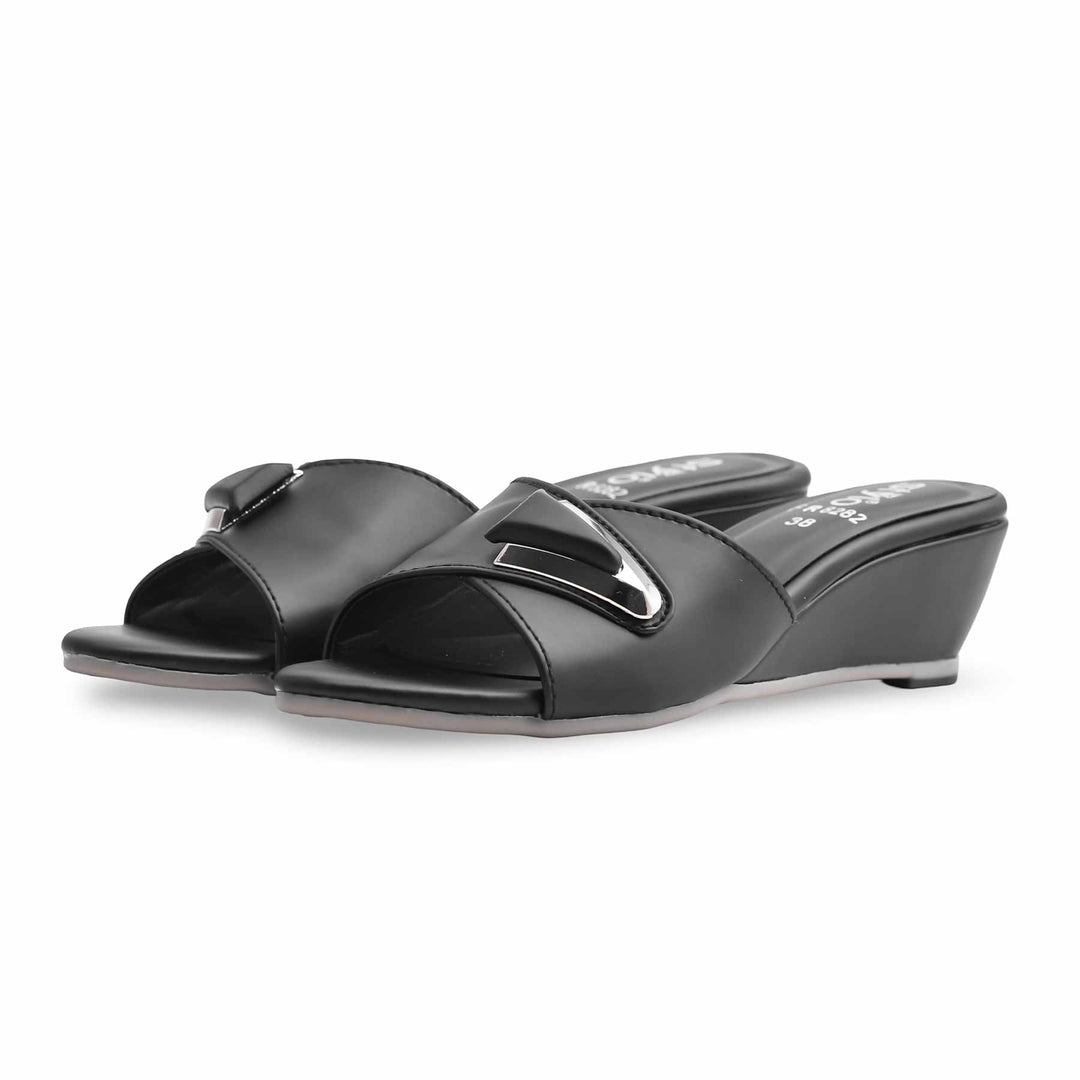 Black Formal Slipper FR8282