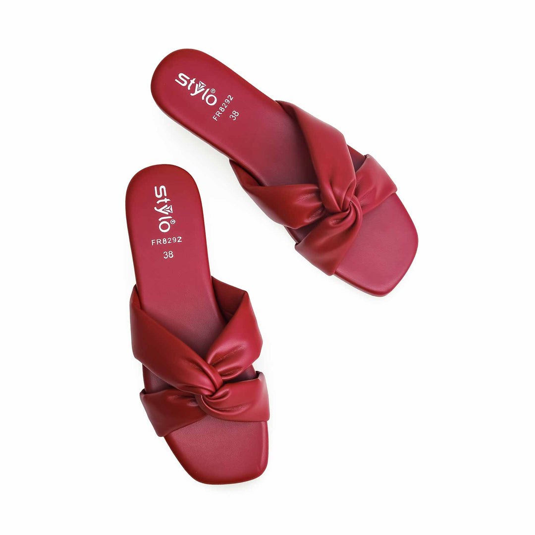 Maroon Formal Slipper FR8292