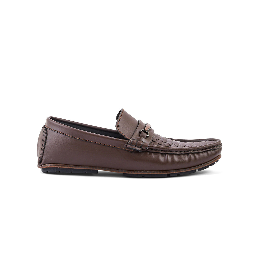 Boys Coffee Formal Moccasin KD0837