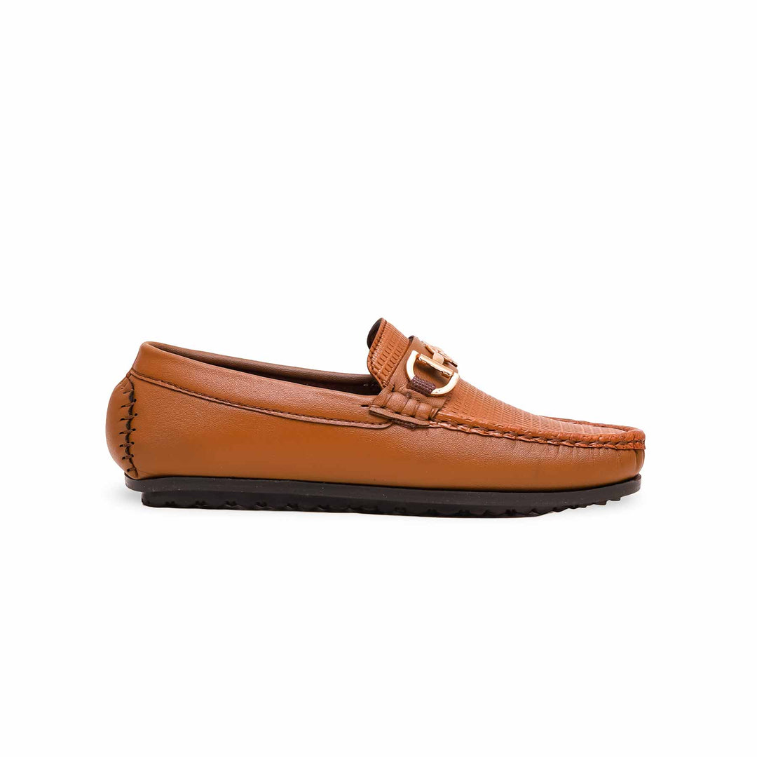 Boys Mustard Formal Moccasin KD0997