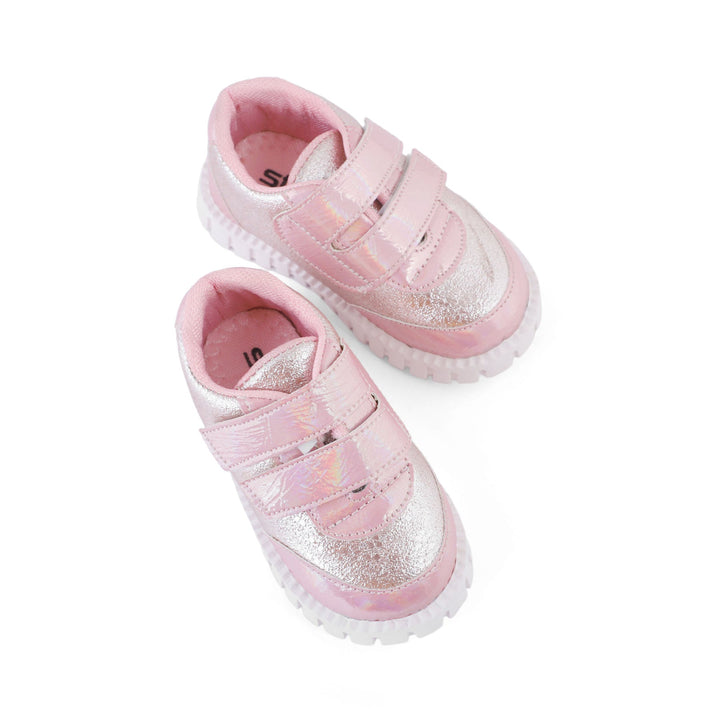 Girls Pink Casual Jogger KD1752