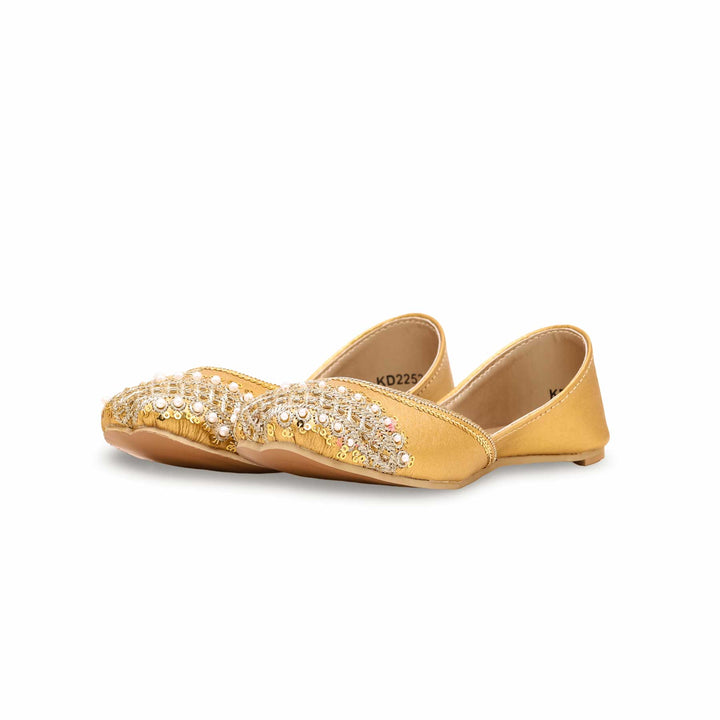 Girls Golden Fancy Khusa KD2252