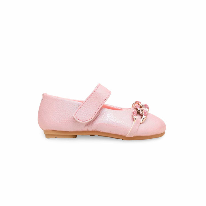 Girls Pink Formal Pumps KD2261