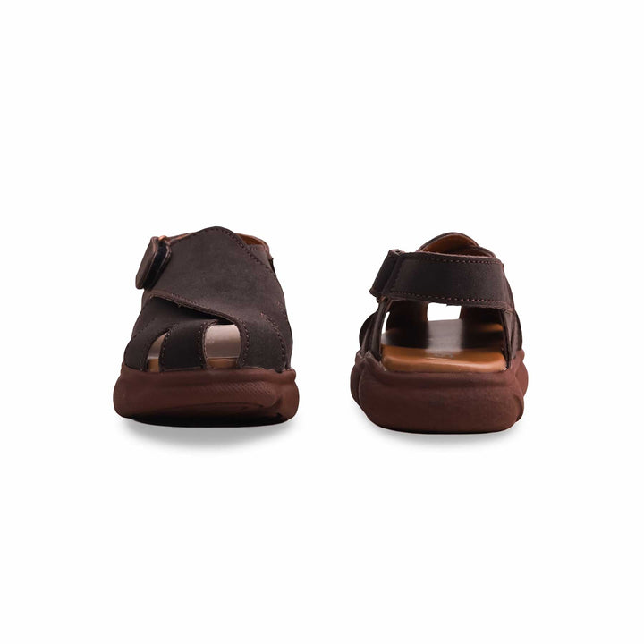 Boys Brown Peshawari Chappal KD4735