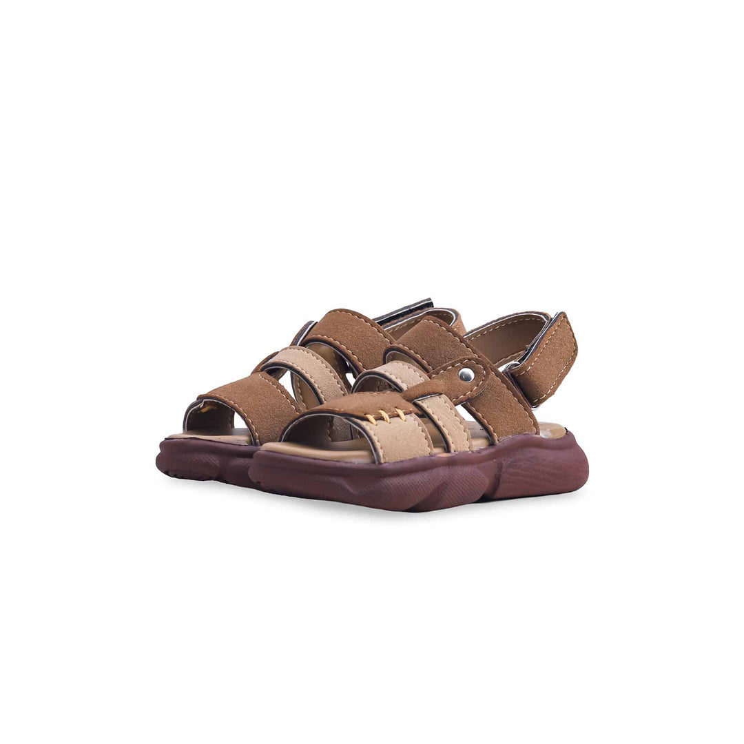 Boys Mustard Formal Sandal KD4788