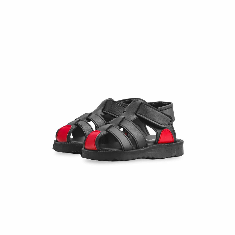 Babies Black Casual Sandal KD4803