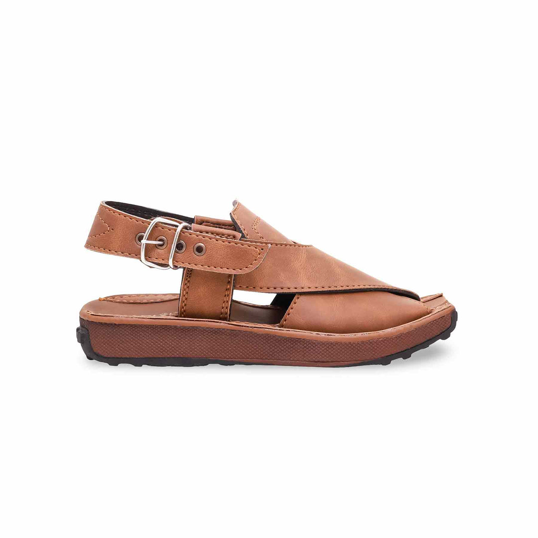 Boys Brown Peshawari Chappal KD9520