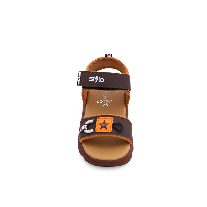 Boys Brown Casual Sandal KD9661