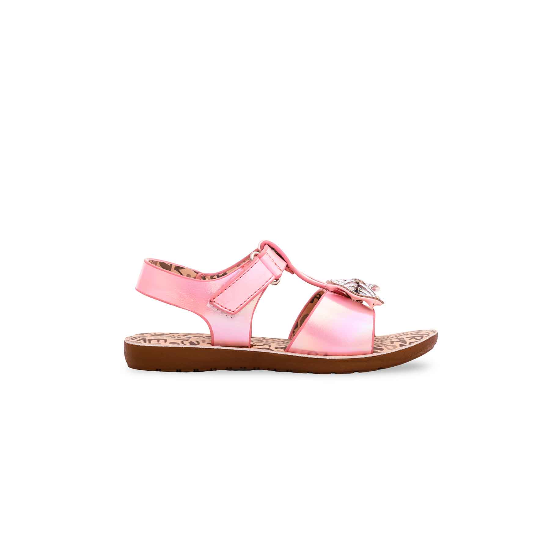 Girls Pink Casual Sandal KD9734